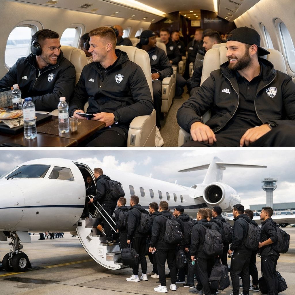 Samoloty pasażerskie / czartery grupowe dla drużyn sportowych