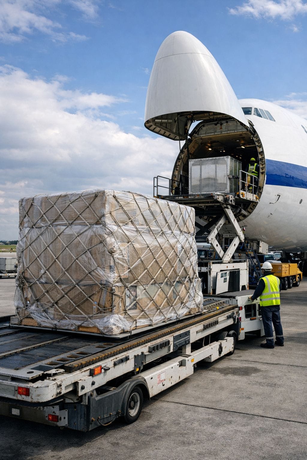 Loty cargo - Transport lotniczy ładunków z LuxJet