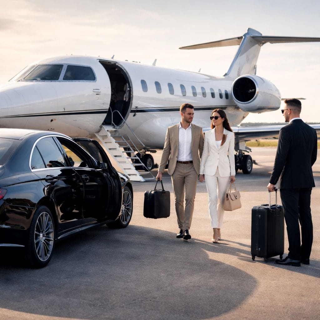 Prywatne samoloty dla VIP - Loty premium z LuxJet