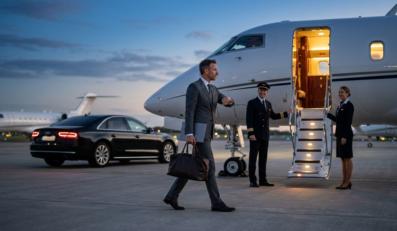 Szybki transport lotniczy - Ekspresowe loty czarterowe z LuxJet